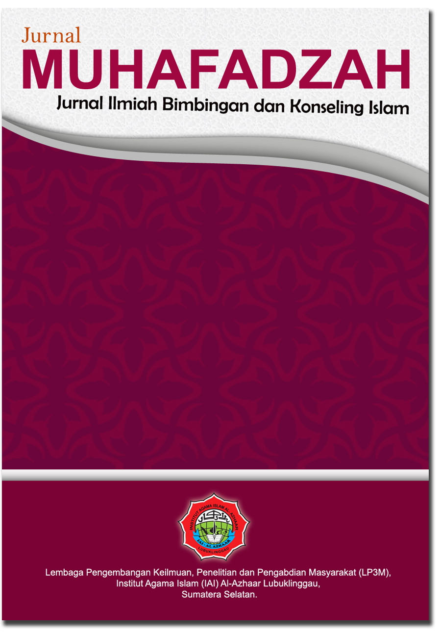 					View Vol. 1 No. 2 (2021): Mei 2021, Muhafadzah: Jurnal Ilmiah Bimbingan Konseling Pendidikan Islam
				